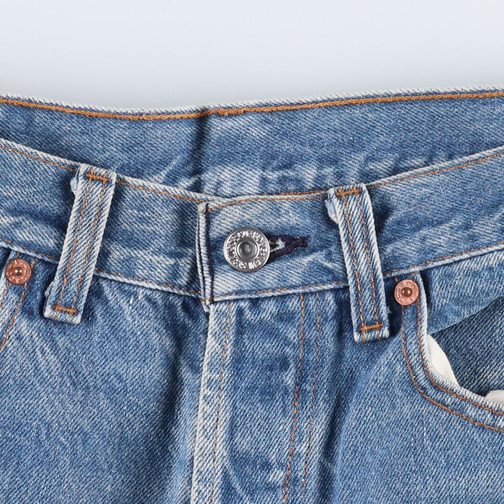 90'S Levi's 501-0115 Straight Denim Pants Made in USA Men's W31 Vintage cotton blue type Vintage Second Hand