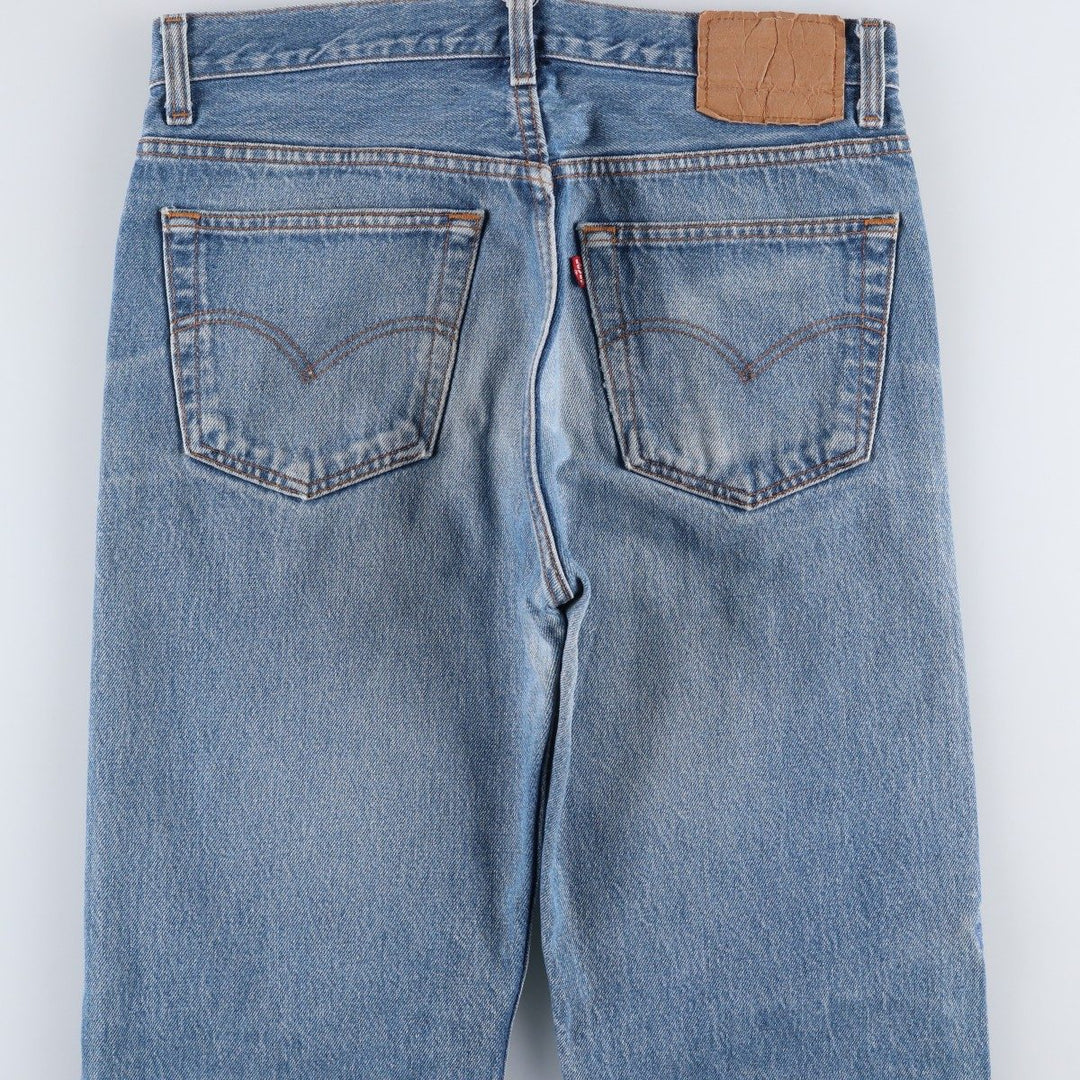 90'S Levi's 501-0115 Straight Denim Pants Made in USA Men's W31 Vintage cotton blue type Vintage Second Hand
