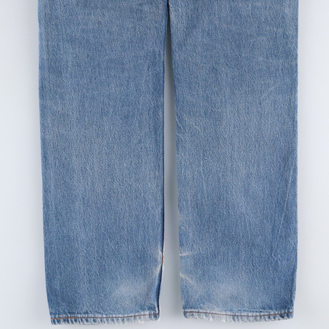 90'S Levi's 501-0115 Straight Denim Pants Made in USA Men's W31 Vintage cotton blue type Vintage Second Hand