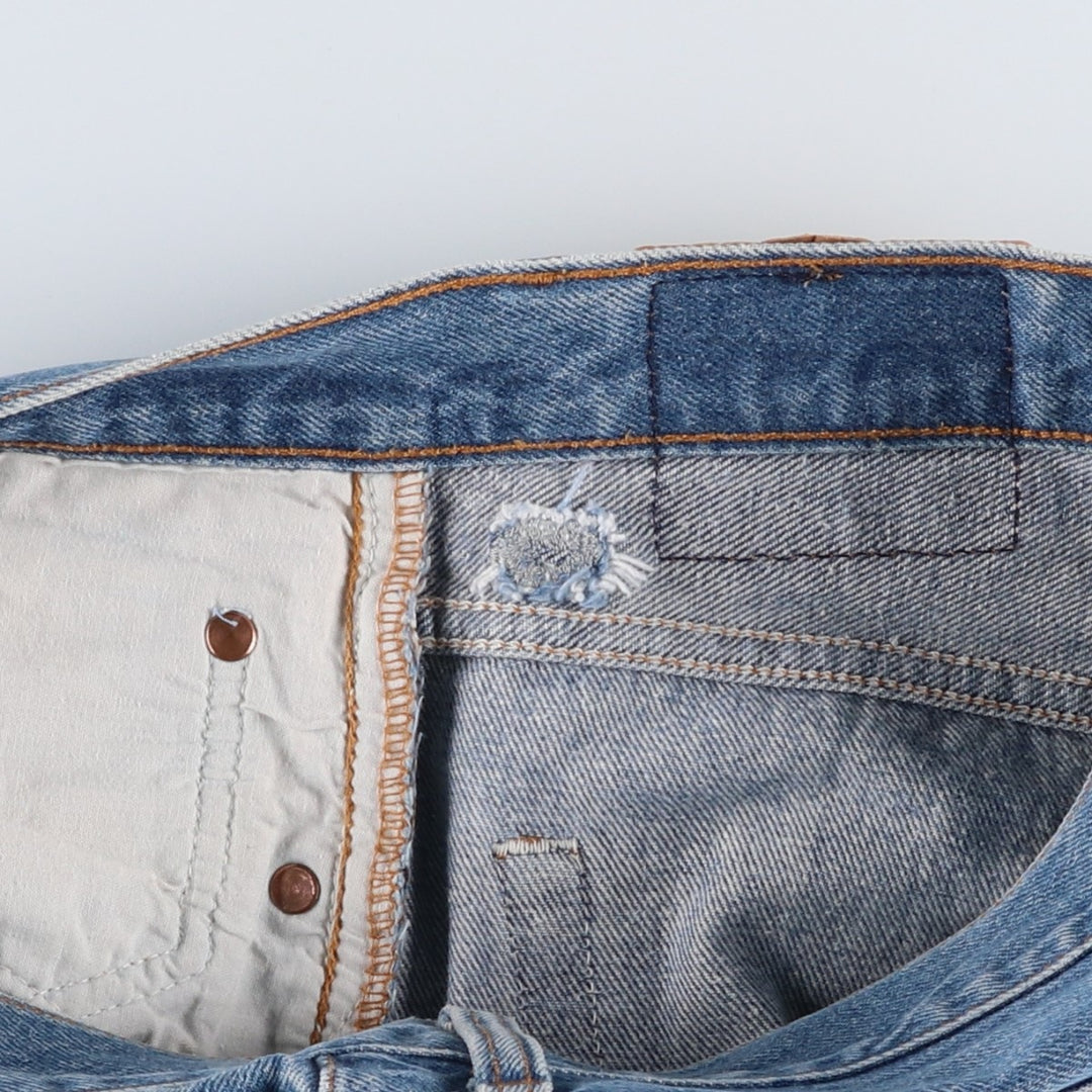 90'S Levi's 501-0115 Straight Denim Pants Made in USA Men's W31 Vintage cotton blue type Vintage Second Hand