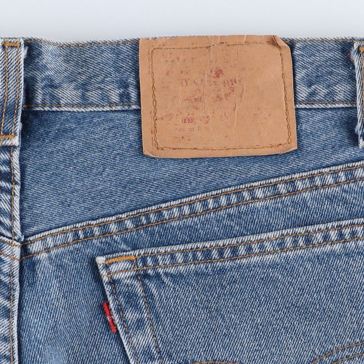 90s-00'S Levi's 501-0191 Straight Denim Pants, Men's W34 (approx.) unclear blue type Vintage Second Hand