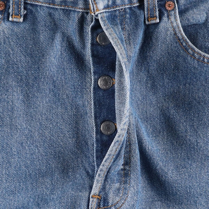 90s-00'S Levi's 501-0191 Straight Denim Pants, Men's W34 (approx.) unclear blue type Vintage Second Hand