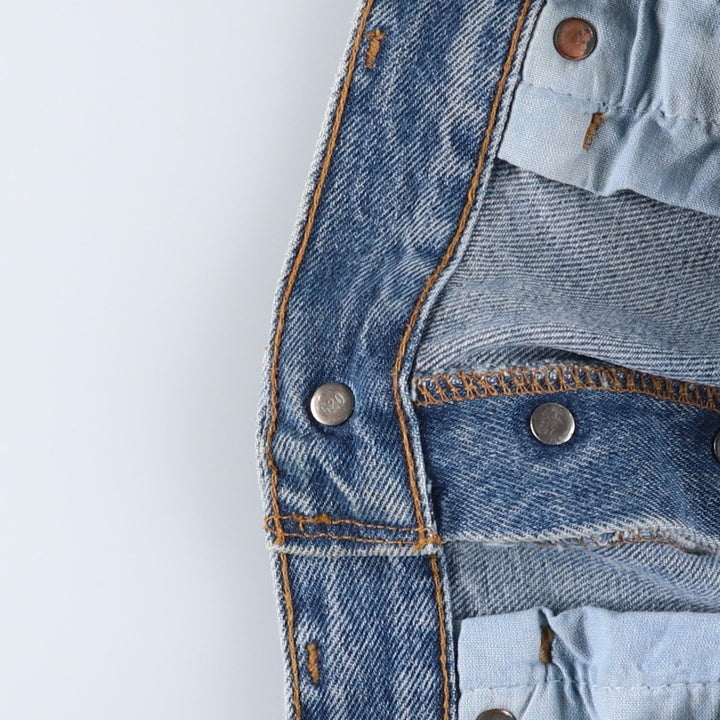 90s-00'S Levi's 501-0191 Straight Denim Pants, Men's W34 (approx.) unclear blue type Vintage Second Hand