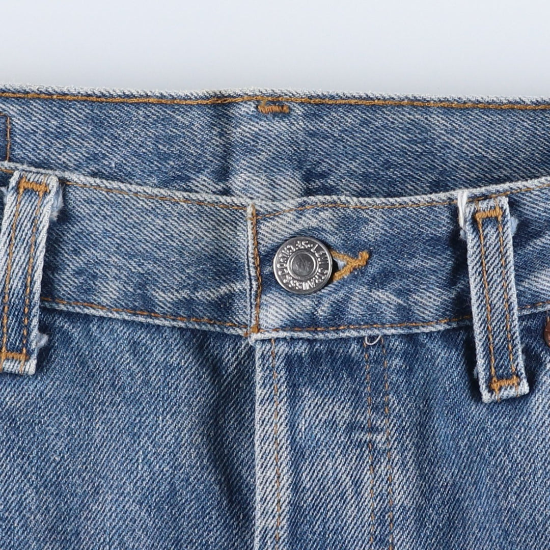 90s-00'S Levi's 501-0191 Straight Denim Pants, Men's W34 (approx.) unclear blue type Vintage Second Hand