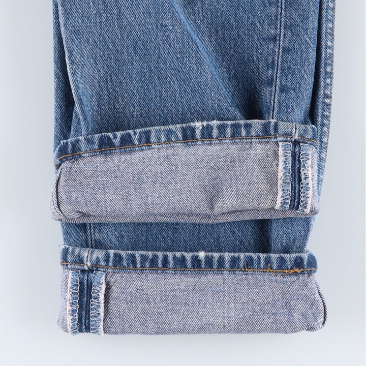1990'S Levi's 501-0195 Straight Denim Pants, Made in USA, Men's Size W30 (approx.), Vintage cotton blue type Vintage Second Hand