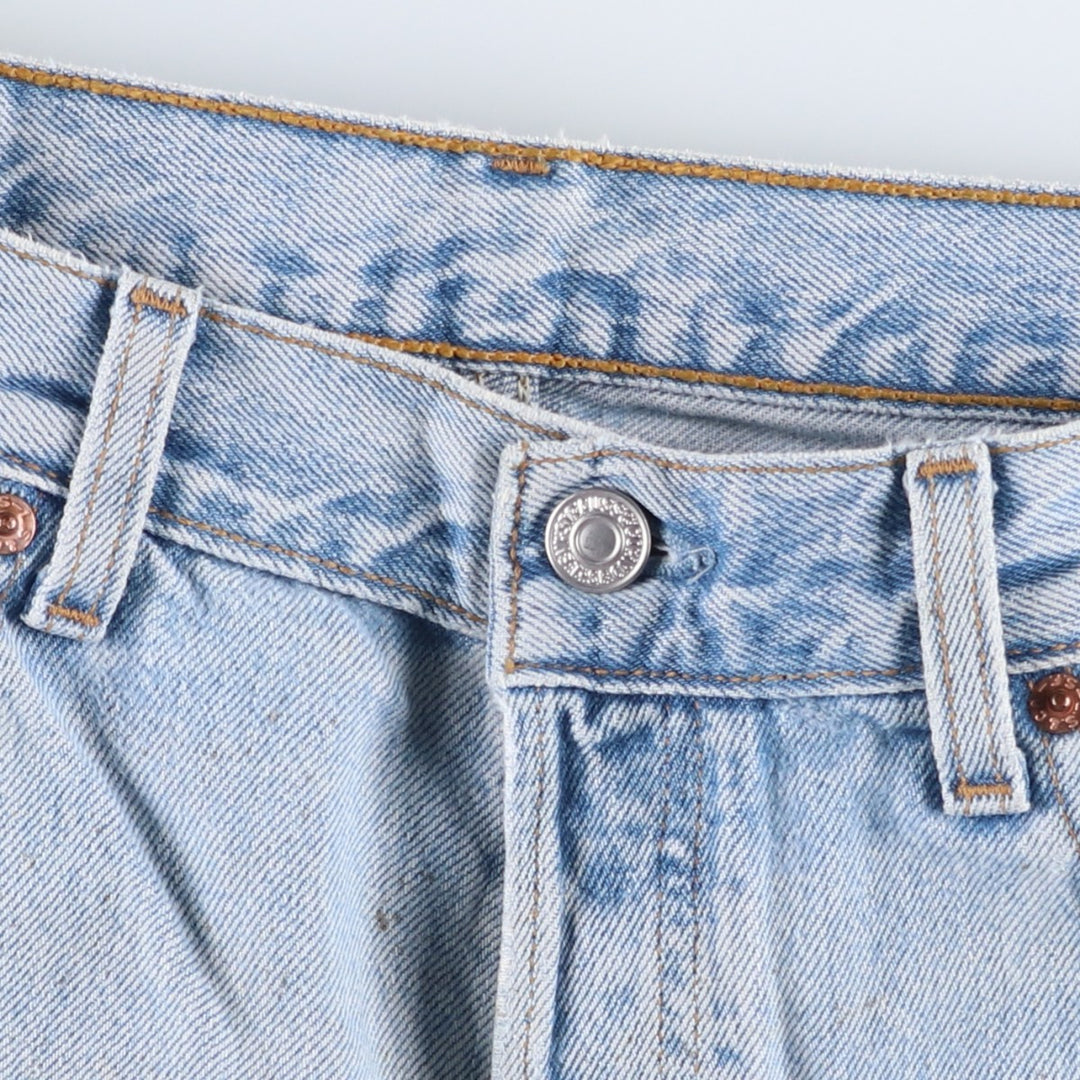 90'S Levi's 501-0134 Straight Denim Pants, Made in USA, Men's Size 34, Vintage cotton Blue type light blue Vintage Second Hand