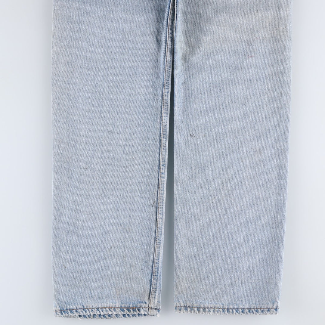 90'S Levi's 501-0134 Straight Denim Pants, Made in USA, Men's Size 34, Vintage cotton Blue type light blue Vintage Second Hand