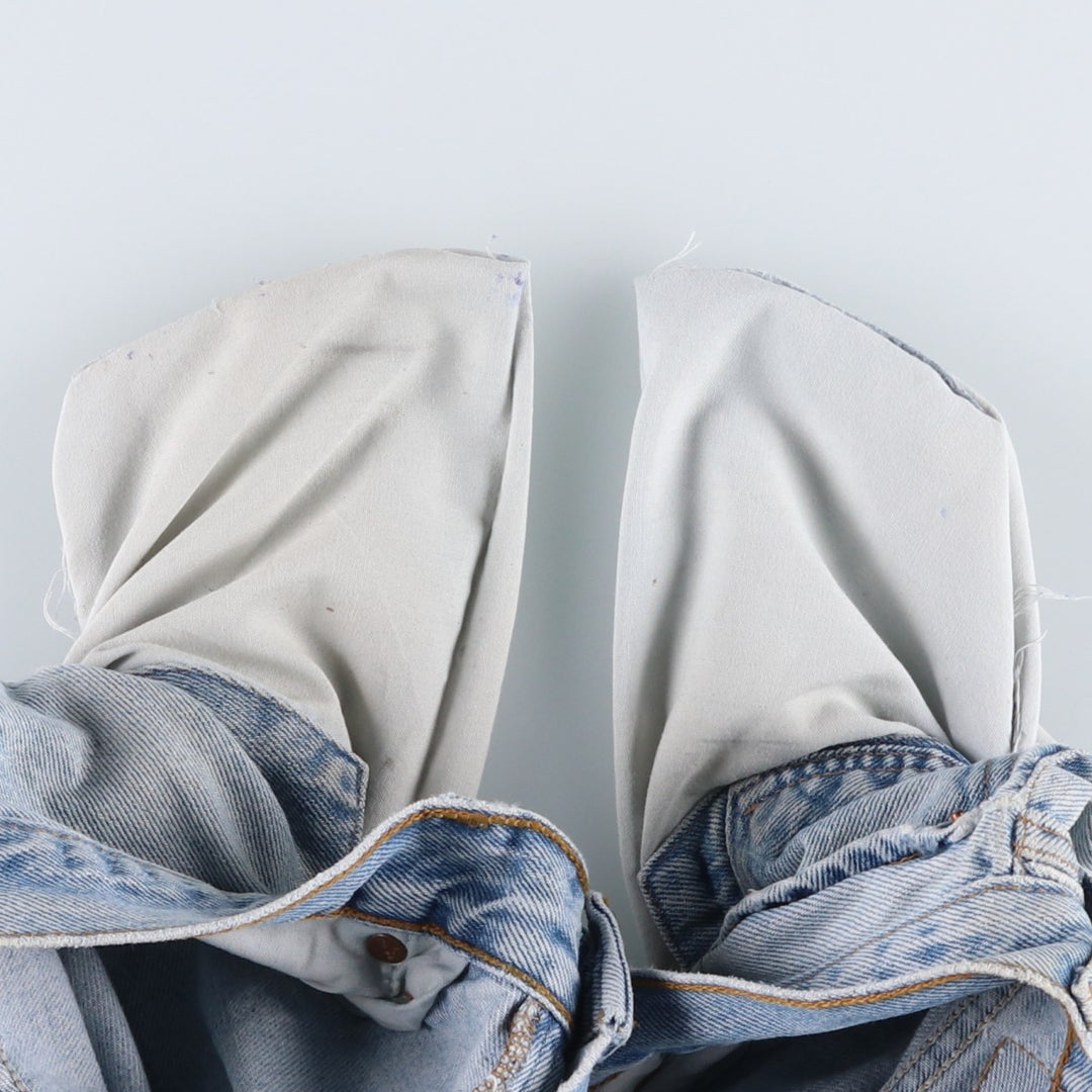 90'S Levi's 501-0134 Straight Denim Pants, Made in USA, Men's Size 34, Vintage cotton Blue type light blue Vintage Second Hand