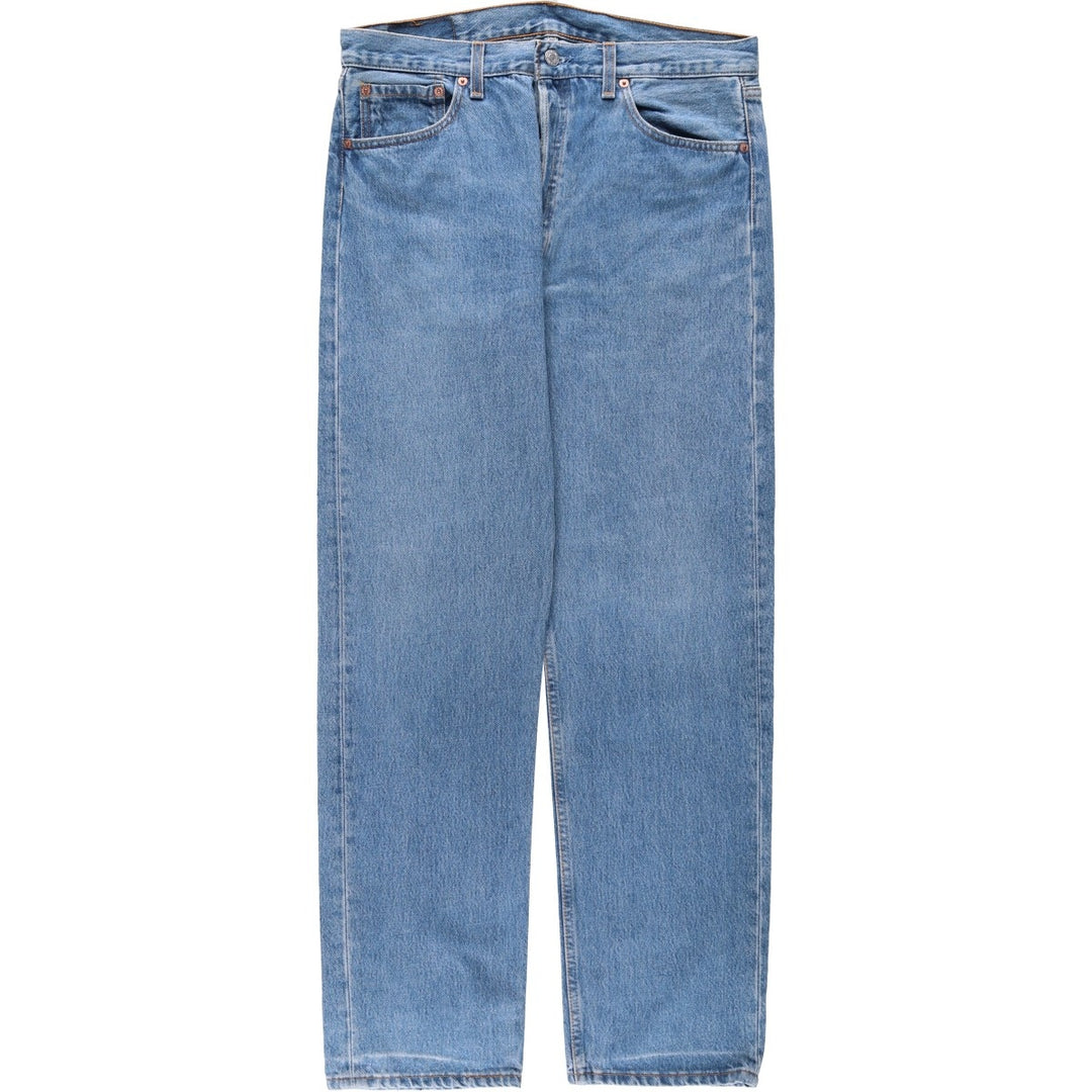 90'S Levi's 501-0115 Straight Denim Pants Made in USA Men's W34 Vintage cotton blue type Vintage Second Hand