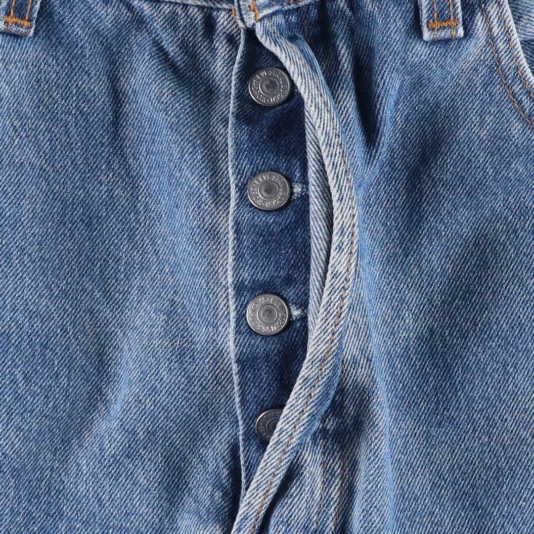 90'S Levi's 501-0115 Straight Denim Pants Made in USA Men's W34 Vintage cotton blue type Vintage Second Hand