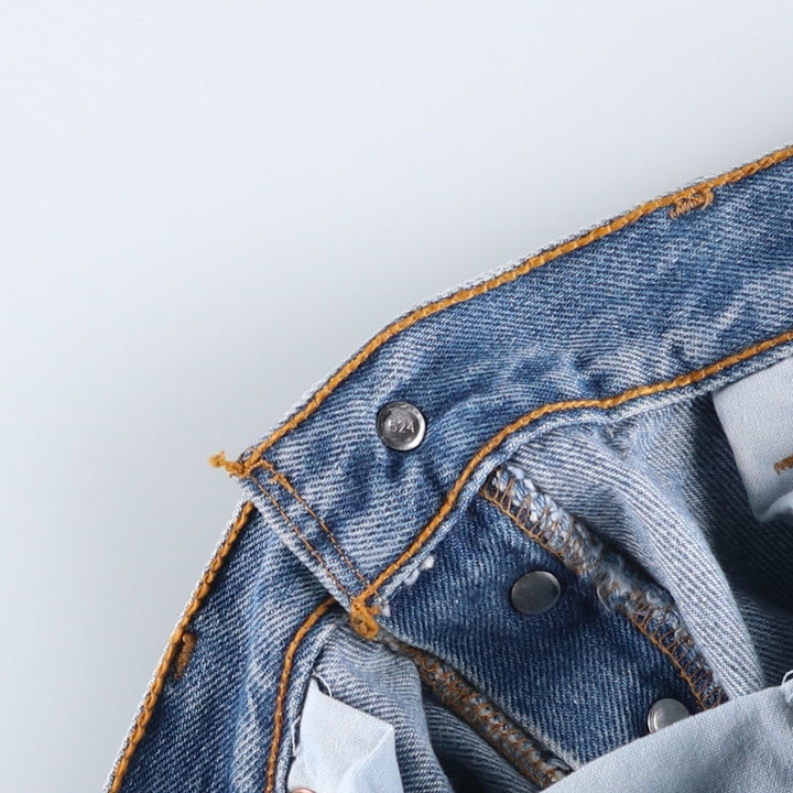 90'S Levi's 501-0115 Straight Denim Pants Made in USA Men's W34 Vintage cotton blue type Vintage Second Hand