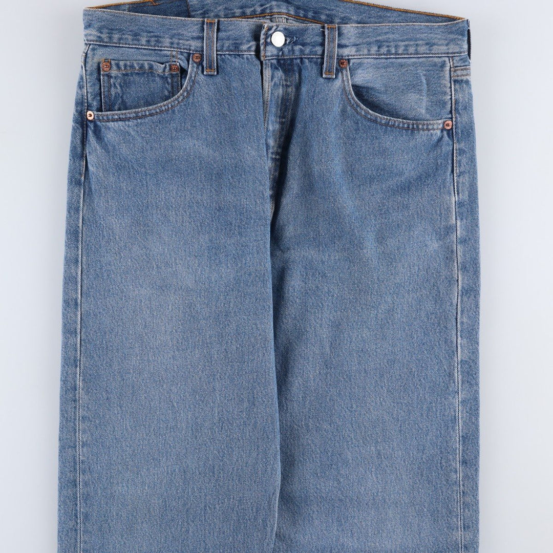 90'S Levi's 501-0115 Straight Denim Pants Made in USA Men's W34 Vintage cotton blue type Vintage Second Hand