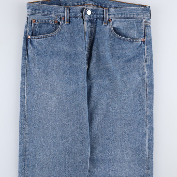 90'S Levi's 501-0115 Straight Denim Pants Made in USA Men's W34 Vintage cotton blue type Vintage Second Hand