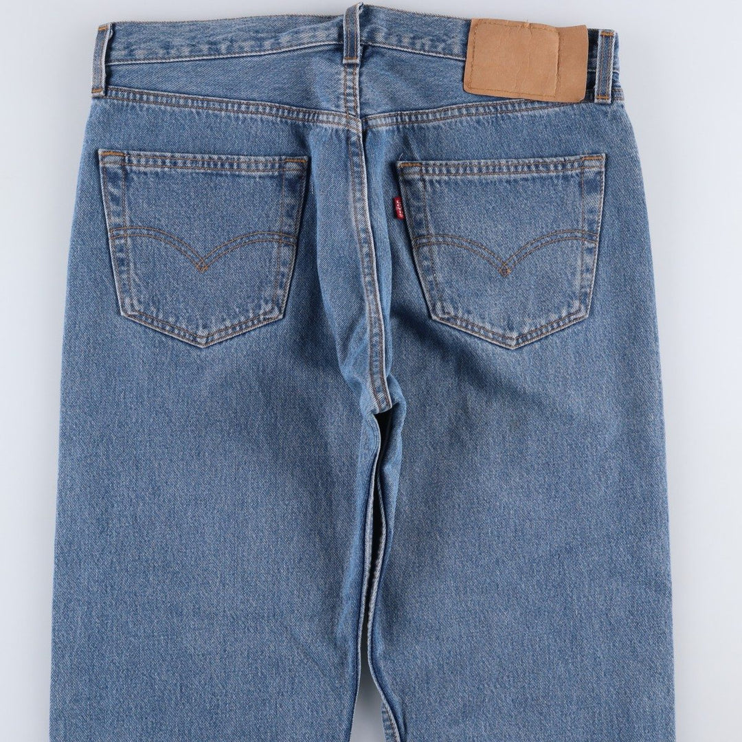 90'S Levi's 501-0115 Straight Denim Pants Made in USA Men's W34 Vintage cotton blue type Vintage Second Hand