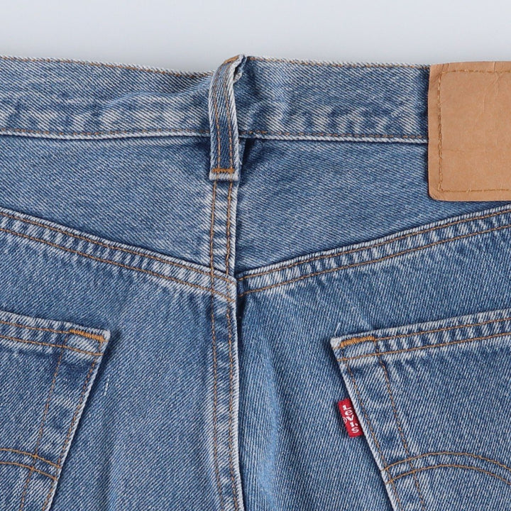 90'S Levi's 501-0115 Straight Denim Pants Made in USA Men's W34 Vintage cotton blue type Vintage Second Hand