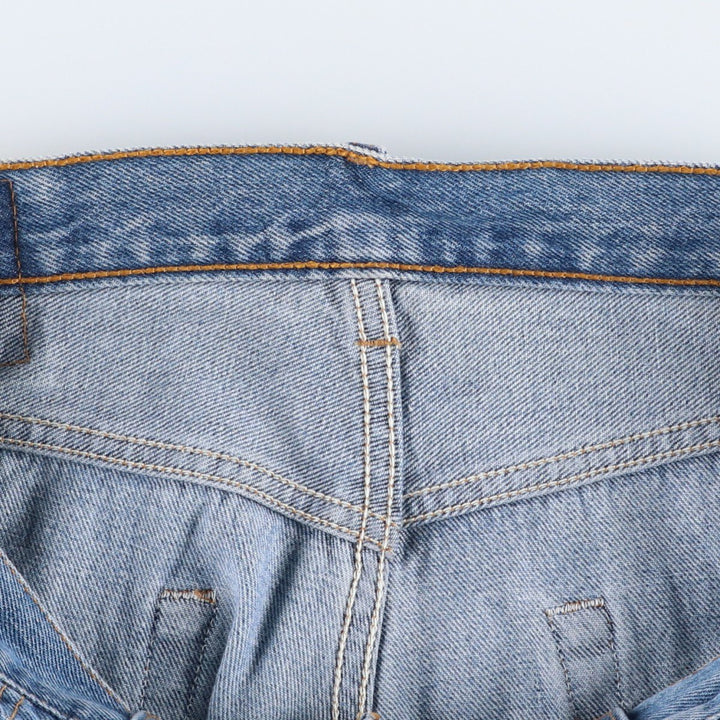 90'S Levi's 501-0115 Straight Denim Pants Made in USA Men's W34 Vintage cotton blue type Vintage Second Hand