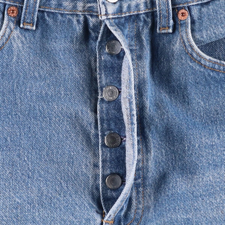 90'S Levi's 501 Straight Denim Pants, Made in USA, Men's, W32, Vintage cotton blue type Vintage Second Hand