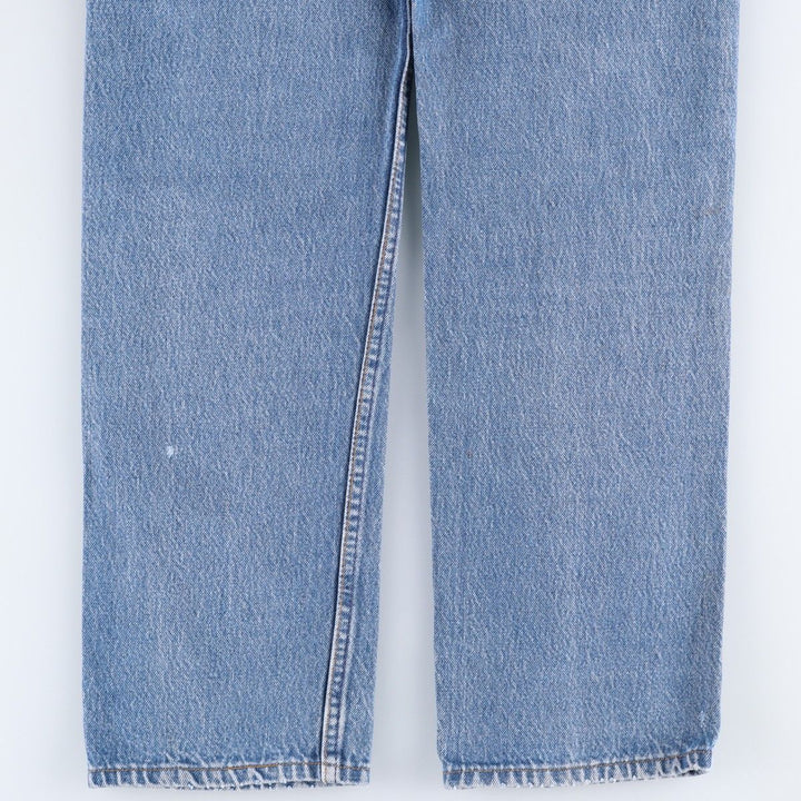 90'S Levi's 501 Straight Denim Pants, Made in USA, Men's, W32, Vintage cotton blue type Vintage Second Hand