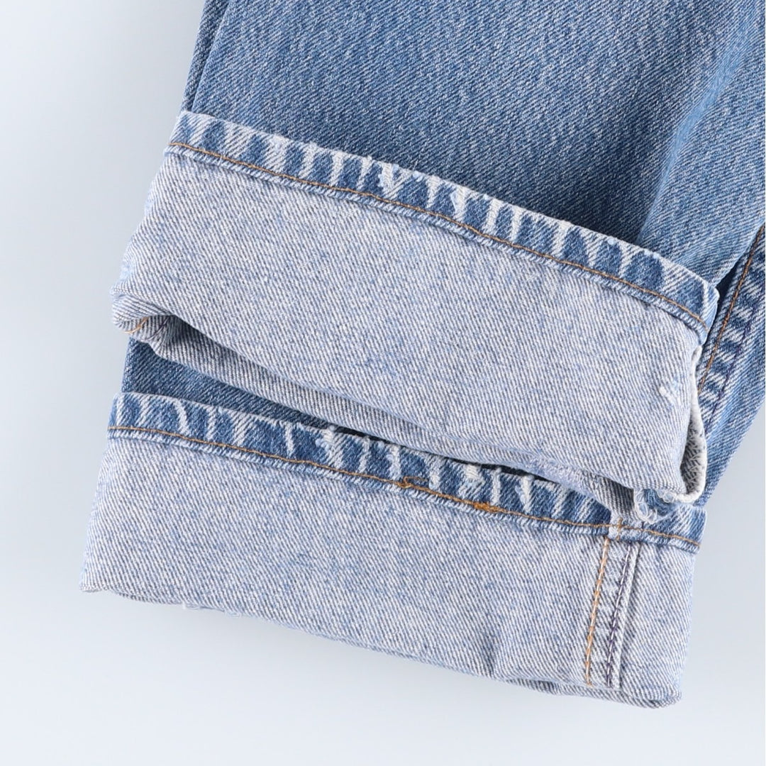 90'S Levi's 501 Straight Denim Pants, Made in USA, Men's, W32, Vintage cotton blue type Vintage Second Hand