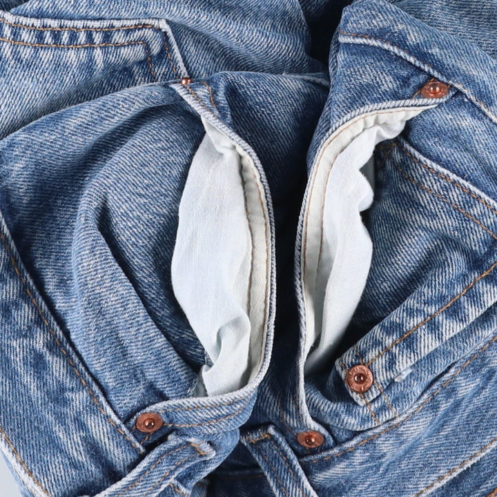 90'S Levi's 501 Straight Denim Pants, Made in USA, Men's, W32, Vintage cotton blue type Vintage Second Hand