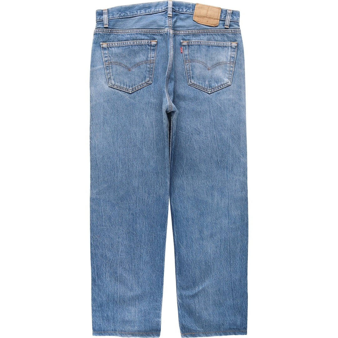 ~90'S Levi's 501 Straight Denim Pants, Men's W35 (approx.), Vintage unclear blue type Vintage Second Hand
