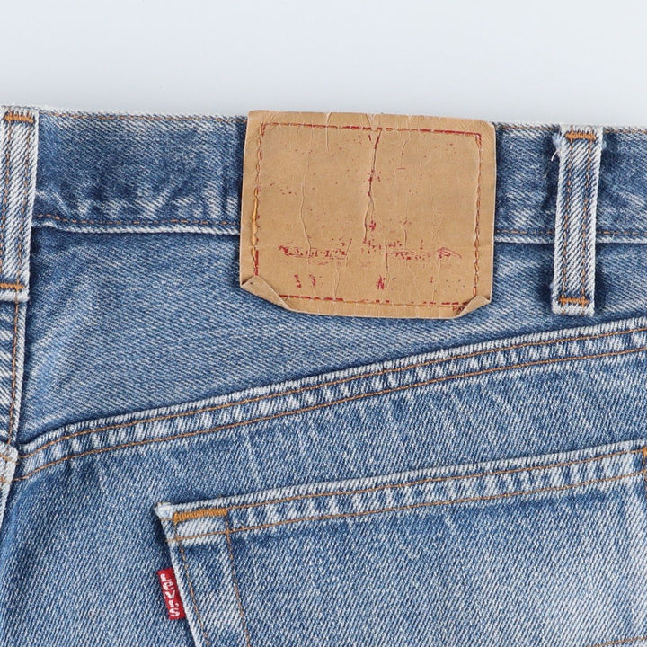 ~90'S Levi's 501 Straight Denim Pants, Men's W35 (approx.), Vintage unclear blue type Vintage Second Hand