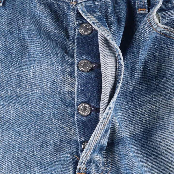 ~90'S Levi's 501 Straight Denim Pants, Men's W35 (approx.), Vintage unclear blue type Vintage Second Hand