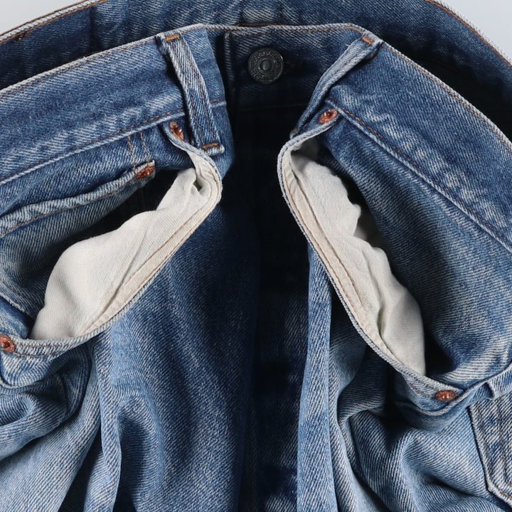 ~90'S Levi's 501 Straight Denim Pants, Men's W35 (approx.), Vintage unclear blue type Vintage Second Hand
