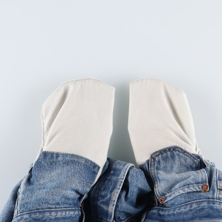 ~90'S Levi's 501 Straight Denim Pants, Men's W35 (approx.), Vintage unclear blue type Vintage Second Hand