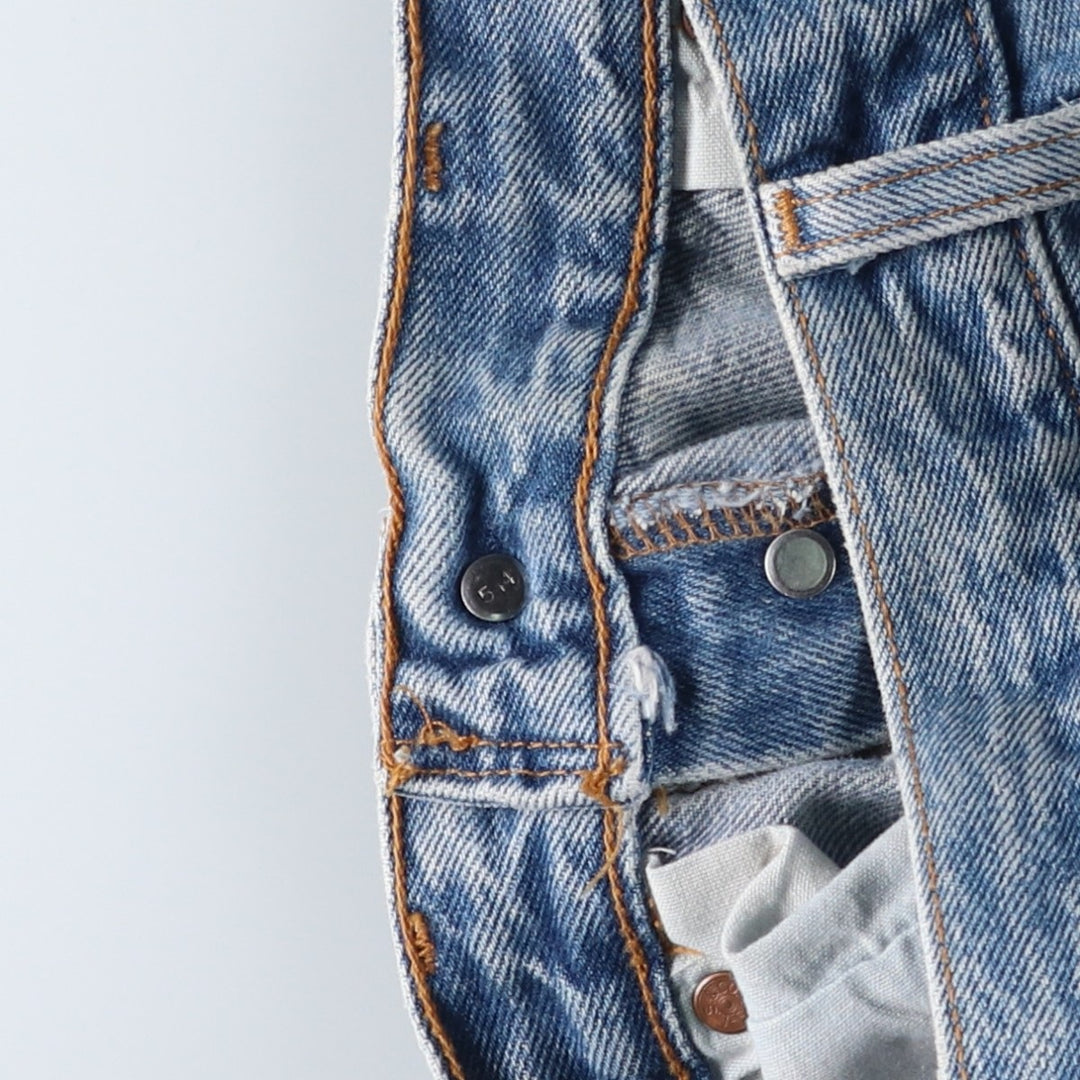 90'S Levi's 501-0193 Straight Denim Pants Made in USA Men's W31 Vintage cotton blue type Vintage Second Hand