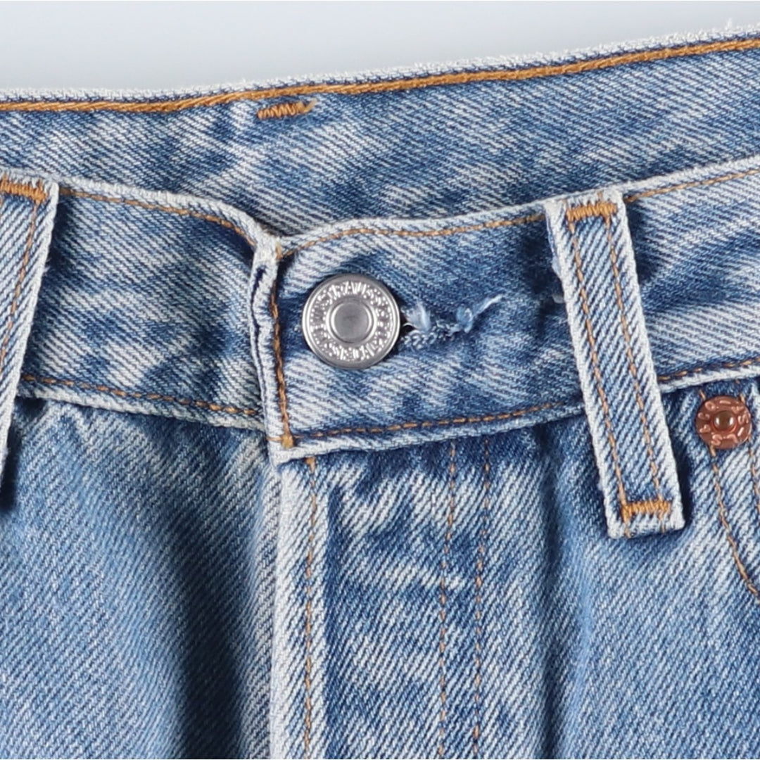 90'S Levi's 501-0193 Straight Denim Pants Made in USA Men's W31 Vintage cotton blue type Vintage Second Hand