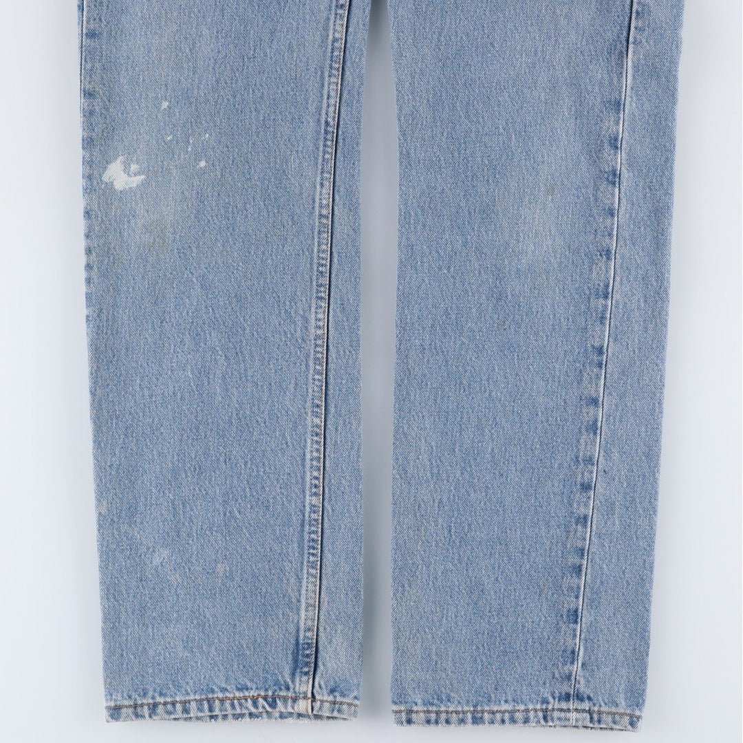 90'S Levi's 501-0193 Straight Denim Pants Made in USA Men's W31 Vintage cotton blue type Vintage Second Hand