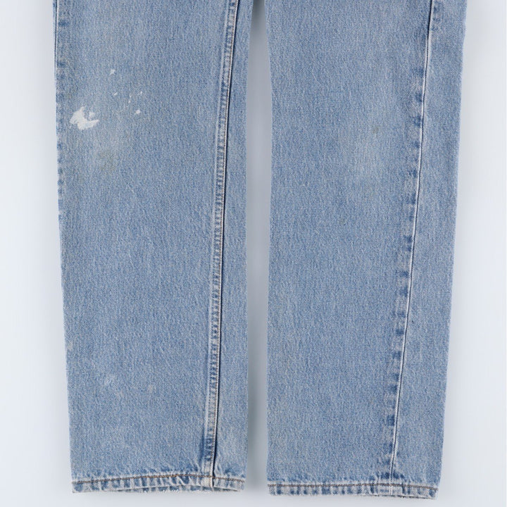 90'S Levi's 501-0193 Straight Denim Pants Made in USA Men's W31 Vintage cotton blue type Vintage Second Hand