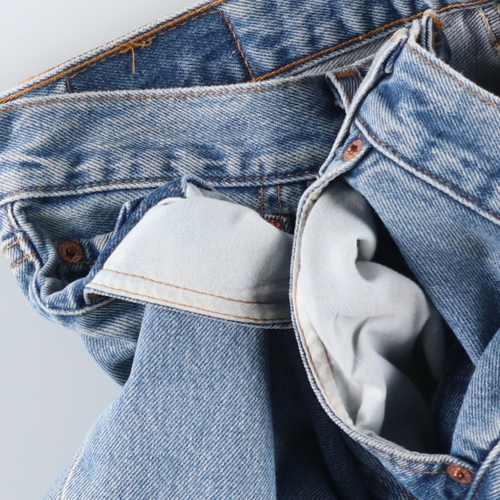 90'S Levi's 501-0193 Straight Denim Pants Made in USA Men's W31 Vintage cotton blue type Vintage Second Hand