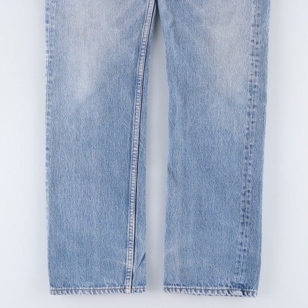 Levi's 501-0115 Straight Denim Pants, Made in USA, Men's Size W31 (approx.), Vintage cotton blue type Vintage Second Hand