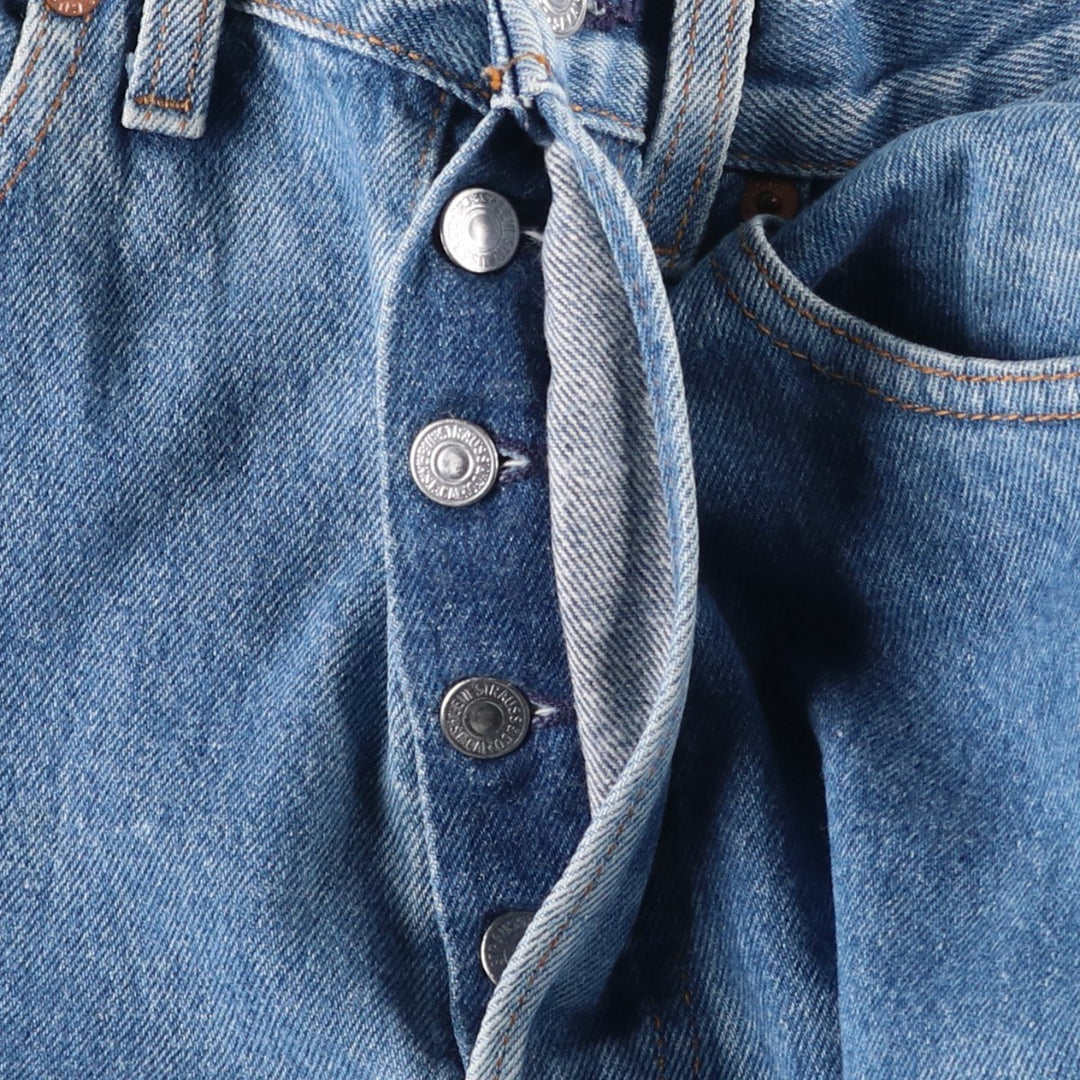1990'S Levi's 501-5900 Straight Denim Pants, Made in USA, Men's Size W30 (approx.), Vintage cotton blue type Vintage Second Hand