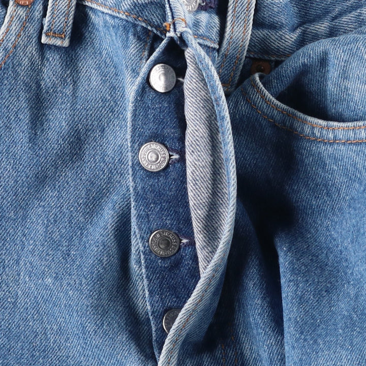 1990'S Levi's 501-5900 Straight Denim Pants, Made in USA, Men's Size W30 (approx.), Vintage cotton blue type Vintage Second Hand