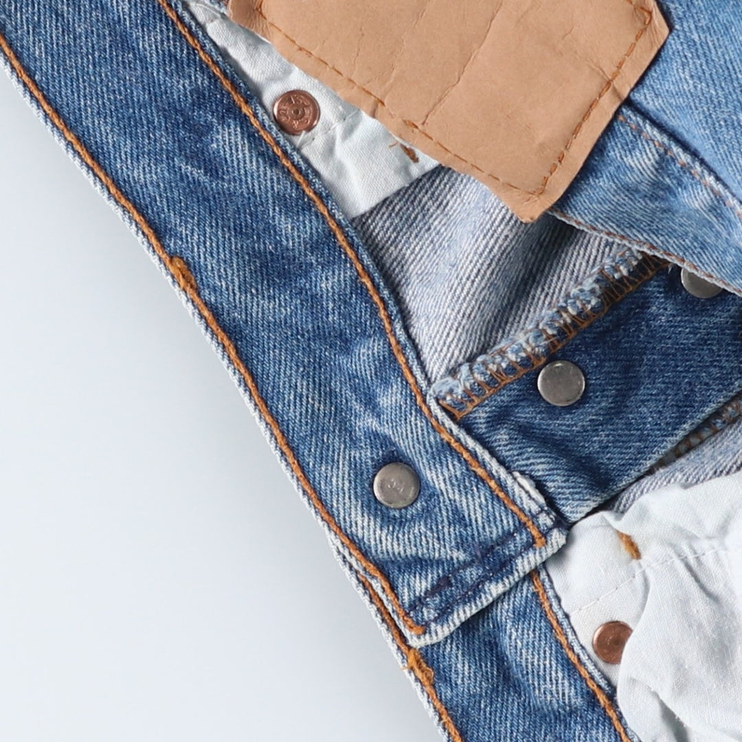 1990'S Levi's 501-5900 Straight Denim Pants, Made in USA, Men's Size W30 (approx.), Vintage cotton blue type Vintage Second Hand