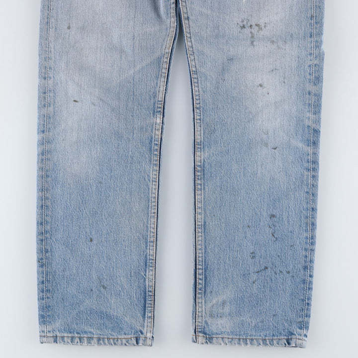 1980'S Levi's 501 Straight Denim Pants, Men's Size W30 (approx.), Vintage cotton blue type Vintage Second Hand