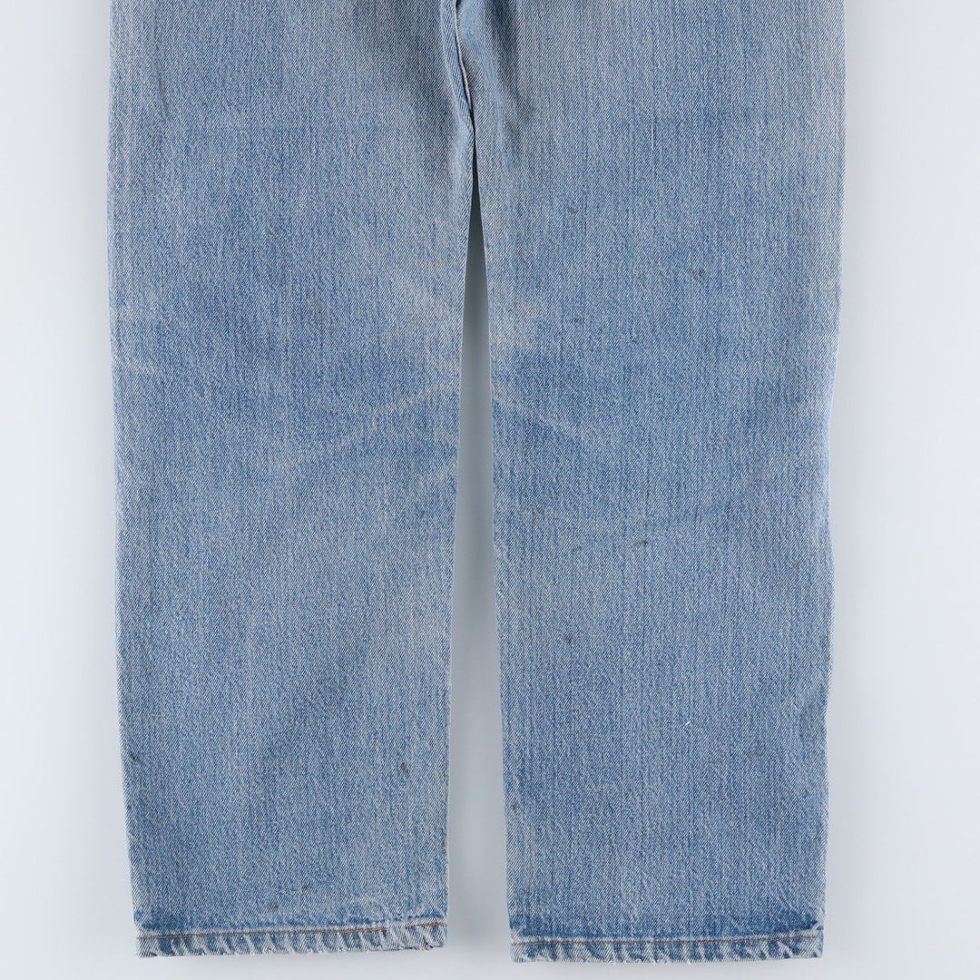 1980'S Levi's 501 Straight Denim Pants, Men's Size W30 (approx.), Vintage cotton blue type Vintage Second Hand