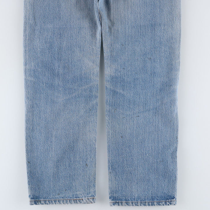 1980'S Levi's 501 Straight Denim Pants, Men's Size W30 (approx.), Vintage cotton blue type Vintage Second Hand
