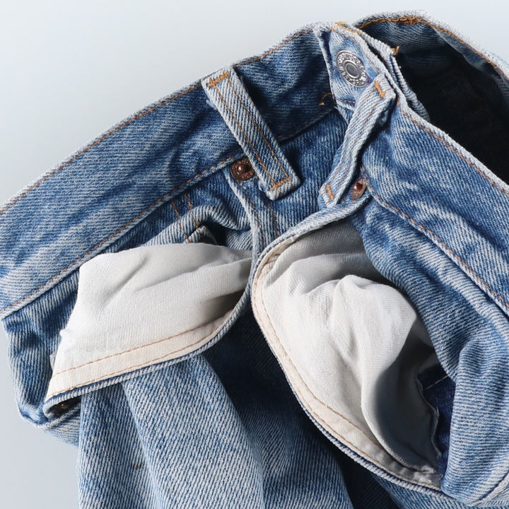 1980'S Levi's 501 Straight Denim Pants, Men's Size W30 (approx.), Vintage cotton blue type Vintage Second Hand