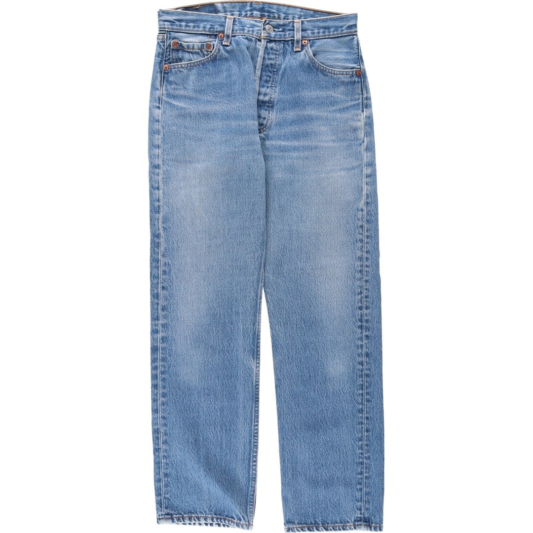 90'S Levi's 501-0000 Straight Denim Pants Made in USA Men's W30 Vintage cotton blue type Vintage Second Hand