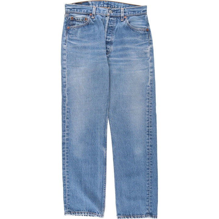90'S Levi's 501-0000 Straight Denim Pants Made in USA Men's W30 Vintage cotton blue type Vintage Second Hand