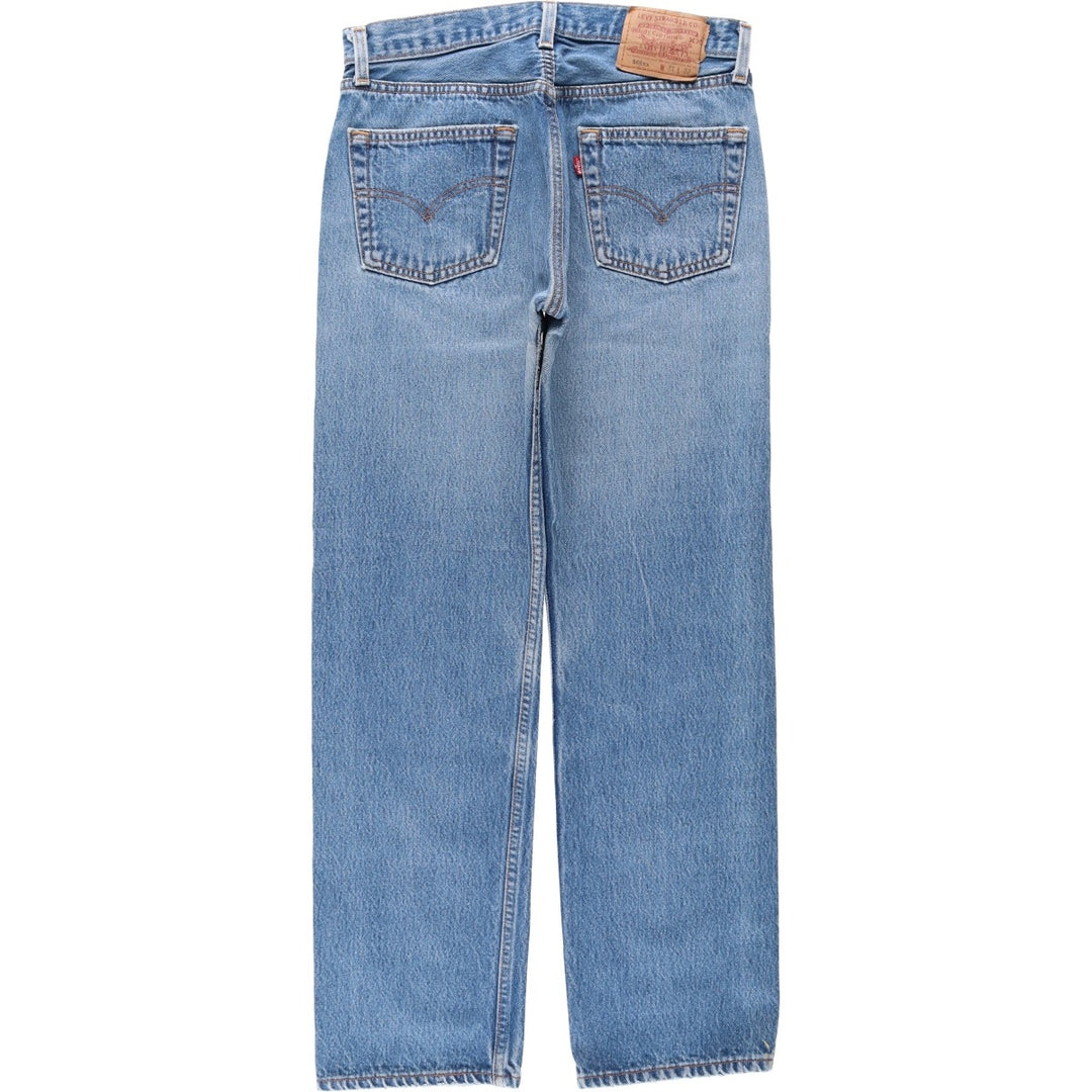 90'S Levi's 501-0000 Straight Denim Pants Made in USA Men's W30 Vintage cotton blue type Vintage Second Hand