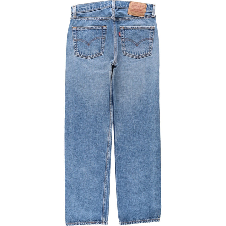 90'S Levi's 501-0000 Straight Denim Pants Made in USA Men's W30 Vintage cotton blue type Vintage Second Hand