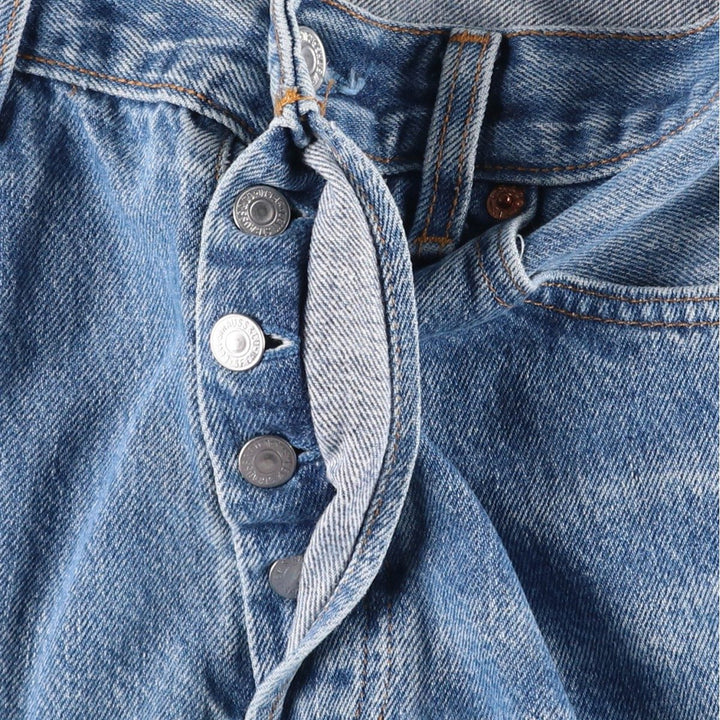 90'S Levi's 501-0000 Straight Denim Pants Made in USA Men's W30 Vintage cotton blue type Vintage Second Hand