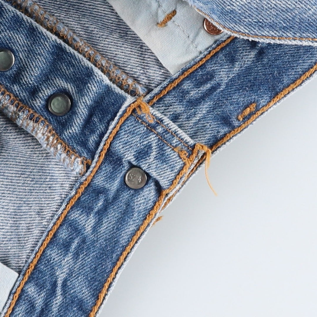 90'S Levi's 501-0000 Straight Denim Pants Made in USA Men's W30 Vintage cotton blue type Vintage Second Hand