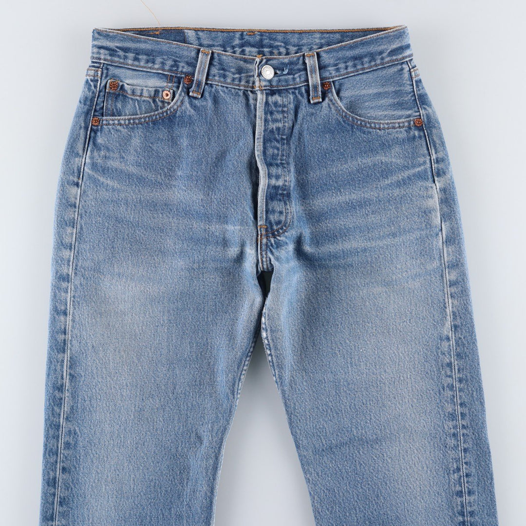 90'S Levi's 501-0000 Straight Denim Pants Made in USA Men's W30 Vintage cotton blue type Vintage Second Hand