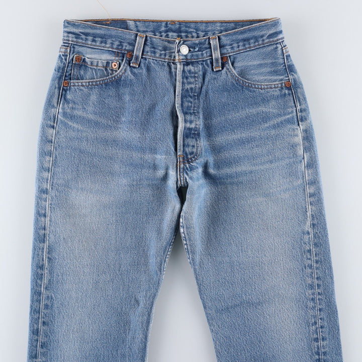 90'S Levi's 501-0000 Straight Denim Pants Made in USA Men's W30 Vintage cotton blue type Vintage Second Hand